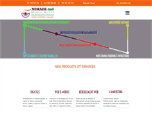 Tablet Screenshot of nomade-mali.com